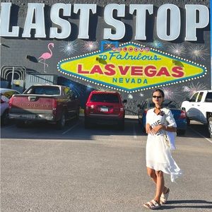 White dress  to hangout with friends . Size 2